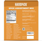 HANDPICK Assorted Spice Set – 16 Exotic Spices | Gluten-Free, Non-GMO | Essential Cooking Gift Set from India