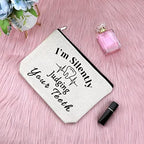 Dentist Gift Dental Gift for Women Makeup Bag Appreciation Presents for Dental Assistant Hygienist Cosmetic Bag Graduation Thank You for Her Birthday Retirement Keepsake Travel Cosmetic Pouch