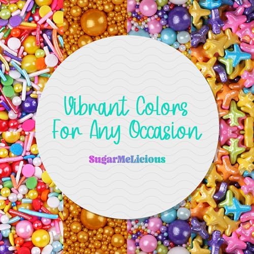 SugarMeLicious Blue Baby Feet Sprinkles, Delightful Baby-Themed Decorations for Cakes, Cupcakes, and More (3 Ounce)
