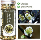 Plant Gift Snow Plum Blossom Tea, Dried Flower Tea, Loose Health China, 60g / 2.11oz