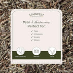 Starwest Botanicals Organic Vervain Herb - Dried Loose Leaf Herb for Tea & Herbal Blends, Cut & Sifted, Certified Kosher, Non-GMO - 4 oz Pouch