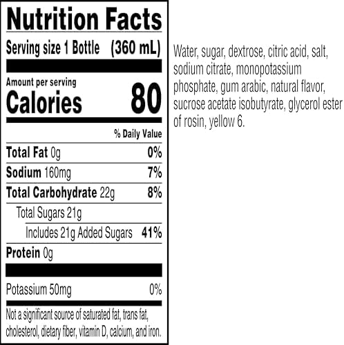 Gatorade Thirst Quencher, Orange, 12 fl oz Bottles, (12 Pack)