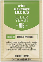 5X Mangrove Jack's Yeast Cider M02 Craft Series Yeast 9g Treats 23L