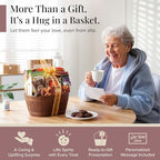 Broadway Basketeers Get Well Basket – Gourmet Care Package with Snacks & Treats - Get Well Soon Gift Baskets for Women, Men After Surgery - Feel Better Best Food Gifts to Send
