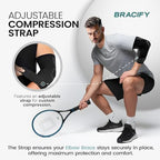 Elbow Brace for Tendonitis and Tennis Elbow for Women & Men, Arm Compression Sleeve for Arthritis, Workouts, Weightlifting, Reduce Joint Pain During Fitness Activity (Black, Large)