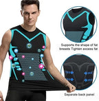 2025 New Version Ionic Shaping Vest Men, Comfortable and Breathable Ice-Silk Fabric