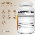 Dr. Berg Maximum Strength 2-in-1 Vitamin D3 K2 5,000 IU | Naturally Derived D3 | 4X Lab-Tested & Verified | High Absorption Formula | K2 D3 Vitamin Supplement - 60 Capsules