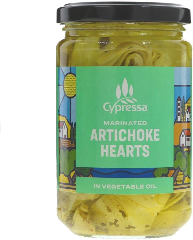 Cypressa Marinated Artichoke Hearts 280g (Pack of 6)