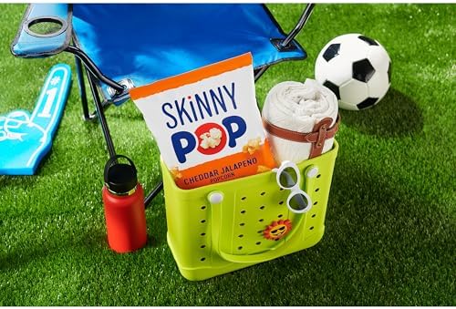SkinnyPop Popcorn, Cheddar Jalapeño, Made with Real Cheese, Whole Grain Snack, 4.4oz Bag