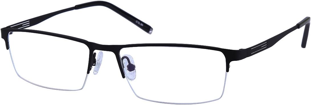Computer Reading Glasses Mens Womens Anti Blue Ray Half Rim Readers