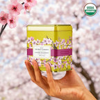 Life Plus Style Gourmet The Secret Garden Organic Cherry Blossom Green Tea 50 Tea Bags Sakura Sugar Free Classic Gift Tin
