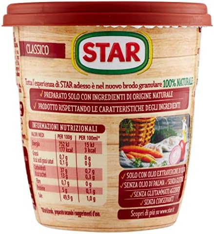 Star Il Mio Brodo Granulare Classic Granular Broth 150gr 5.29oz
