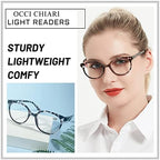 OCCI CHIARI Reading Glasses for Petite Women Comfort Stylish Readers