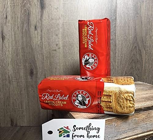 Bakers Red Label Lemon Creams Biscuits (200g) 12 Pack CASE