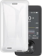 Case Compatible with Dexcom G7 Case Shockproof TPU Soft Flexible Gel Protective Phone Cover with Anti-Scratch & Military-Grade Anti-Drop (Clear)