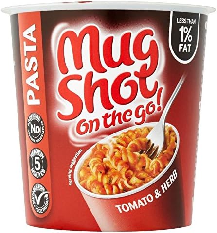 Mug Shot on the Go Tomato & Herb Pasta (64g) - Pack of 2