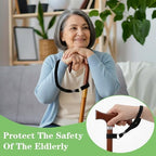 Nogeqi 8 Pcs Walking Cane Wrist Strap, Adjustable Stick Wrist Straps, Universal Cane and Crutch Strap Replacement for Foldable Walking Canes Elderly Crutches Accessories
