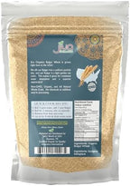 Organic Bulgur Wheat Fine #1 2 LB - Non-GMO, Grown in USA, 100% Natural Wheat Berries, Resealable Bag by Jiva Organics