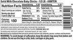 Madelaine Solid Premium Milk Chocolate Easter Baby Chicks Wrapped In Colorful Italian Foils (1/2 LB)