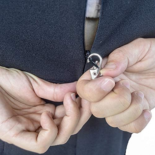 Dress Zipper Helper Zipper Puller Zipping Up Down Dress Yourself Zip Aid Tool Zipper Pull Assistant (Black)