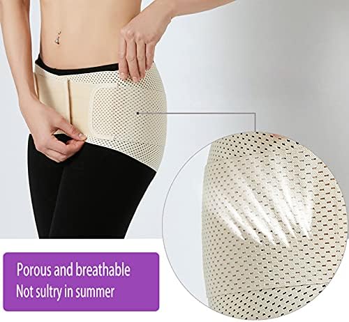 BAFAFA Pelvic Repair Belt Stabilize Support Hip Joints Can Reduce Pelvic Instability Lower Back Ischialgia for Women Body Shaper Slimming Pelvis,Flesh,XL
