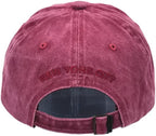 New York Embroidered Baseball Cap - Distressed Washed Dad Hat