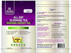 ALL SLIMMING HERBS All Day Slimming Tea For Weight Loss - All Natural 30 Days Detox Teas That Flattens Tummy - Daytime Energy Boost Tea 30 Bags + Evening Detox Tea 30 Bags