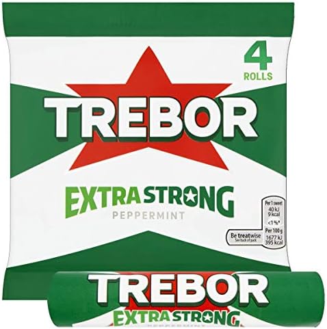 Trebor Extra Strong Mints, 166 g