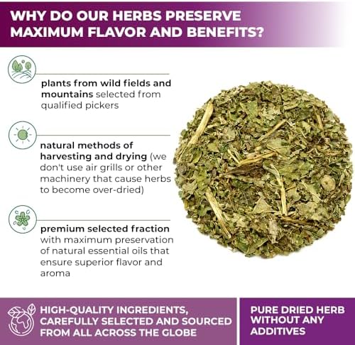 50 Bags Blackberry Leaf Herb Tea (Rubus Fruticosus) – 50 Count 1.5g Herbal Bags Té De Zarzamora