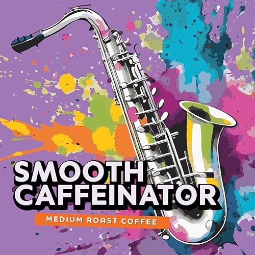 Java Factory Smooth Caffeinator Flavored Ground Coffee Bag – Medium Roast Brew, Made with 100% Arabica Beans, 10 Oz