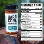 Hardcore Carnivore Tex Mex:Taco, Fajita Grilling Seasoning (10.75 oz Shaker) Texas-Made Spice Blend for Chicken, Beef and More