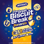 Mcvitie's Hobnobs Milk Choco, 262 grams