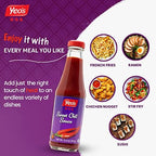 Yeo's Sweet Chili Sauce, Spicy Natural Flavor, Hot and Sweet, Perfect for Barbecues, Deep Fried Dishes, Fried Rice, Sweetened Chili Sauce for Spring Roll or Simply Dipping - 365g