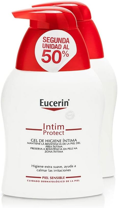 EUCERIN DUPLO HIGIENE INTIMA 250 ML 50 % DESCUENTO SEGUNDA UNID