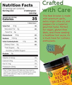 The Red Drizzler Hot Mojo Picón Hot Sauce - Red Bell Pepper-Based, Spicy Garlic Chili Sauce, Vegan, Gluten & Nut-Free, No Sugar & Artificial Preservatives Added, Ideal for Tacos, Eggs and More (6 oz)