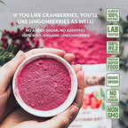 Bundle – 2 items: LOOV Organic Wild Blueberry Powder and Organic Wild Lingonberry Powder