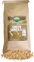Mountain High Organics Certifed Organic Green Lentils 1/25LB Bag