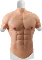 Silicone Muscle Chest Realistic Male Chest Vest Muscle Texture Skin Silicone