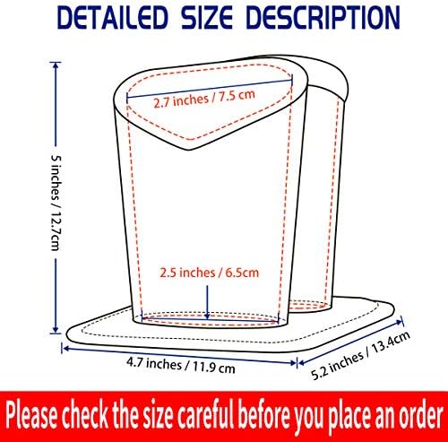Plush Fluffy Lined Double Eyeglasses Holder Stand Protective Glasses Holder Case Rests Securely on Desk or Nightstand
