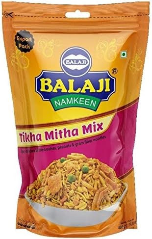 Balaji Tikha mitha mix - 400g - (pack of 4)