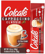 Colcafe Instant Classic Cappuccino, 6 sticks per pack, Pack of 2