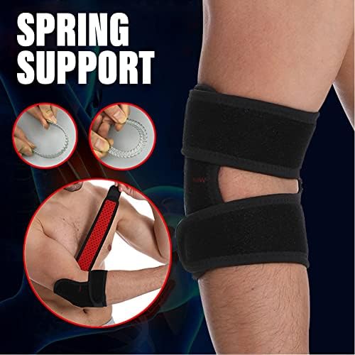 Milltrip Elbow Support Brace, Neoprene Compression Sleeve for Tendinitis, Tennis Elbow, Golfer’s Elbow, Arthritis Pain Relief, Adjustable & Breathable Design