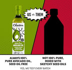 Chosen Foods Avocado Oil, 16.9 Fl Oz - All Purpose Cooking Oil made from 100% Pure Avocados - Non-GMO, Gluten-Free, Keto Friendly, Glyphosate Free - 500mL (Pack Of 1)