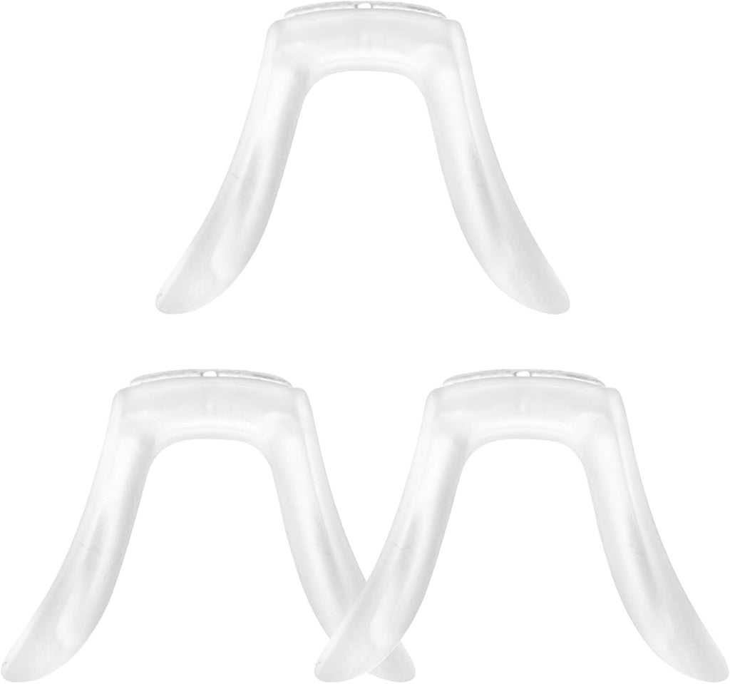 Didiseaon 3 Pcs Comfortable Glasses Nose Pads Nonslip Replacement Cushions for Eyeglasses Sunglasses Support Soft Silicone