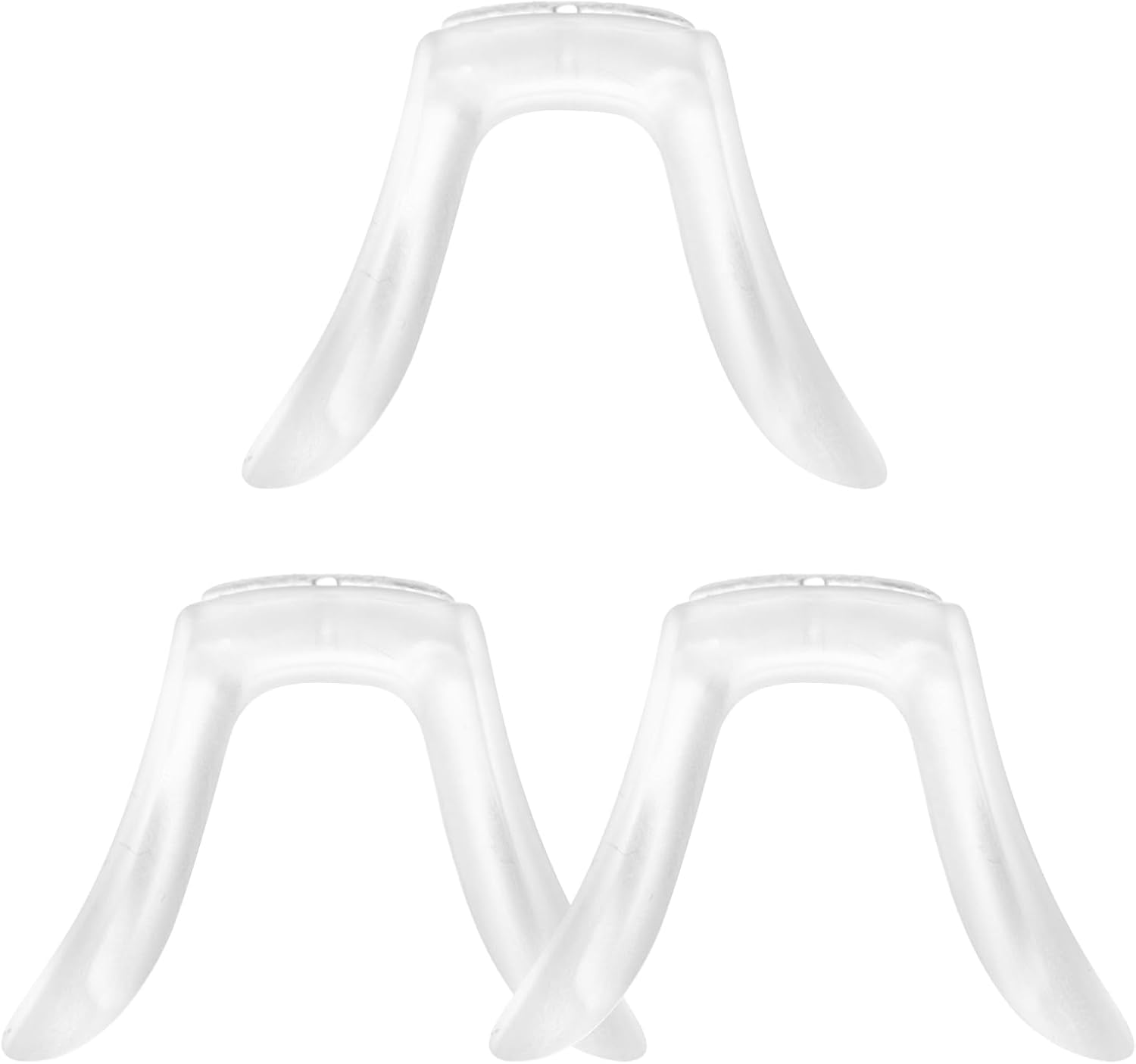 Didiseaon 3 Pcs Comfortable Glasses Nose Pads Nonslip Replacement Cushions for Eyeglasses Sunglasses Support Soft Silicone