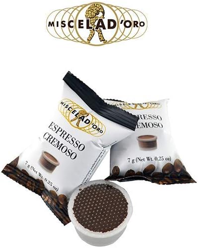 Miscela d'Oro Cremoso Espresso Capsules [Espresso Point Compatible, 100/case]