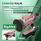 BigAlex Folding Walking Cane with Two Led Lights for Elderly Solid Base Adjustable Walking Stick with Carrying Bag for Men Women