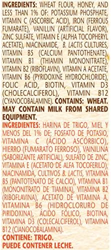 Nestle Nestum Infant Cereal, Wheat & Honey, Made for 12 Months & Up, 10.6 Ounce Canister (Pack of 6)
