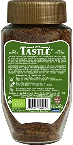 Cafe Tastle 100% Organic Instant Coffee, 3.5 Ounce