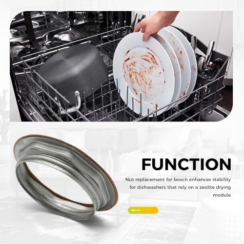 00636865 Nut for Bosch - Threaded Ring for Bosch Zeolite 3 System Dishwasher Replacement for 636865 10006646